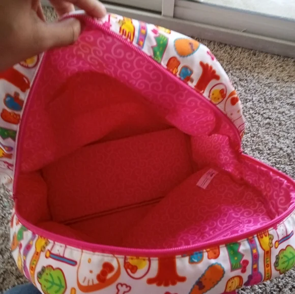 Hello Kitty Women's Bento Weekender Bag Pink Size Large - Picture 7 of 9